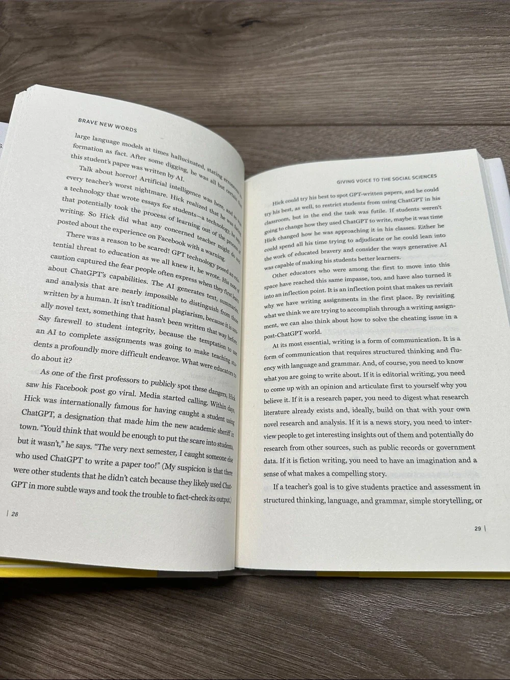 Brave‎ New Words: How AI Will Revolutionize Education Hardcover Book